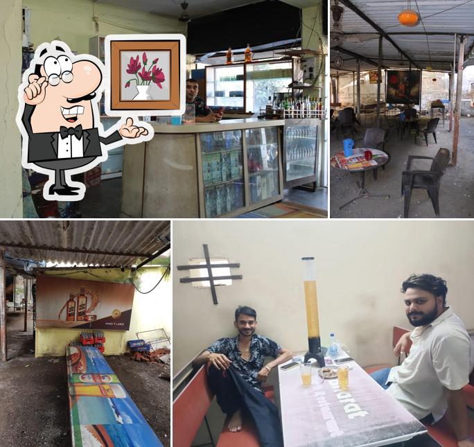 The interior of Bharat Bar And Restaurant