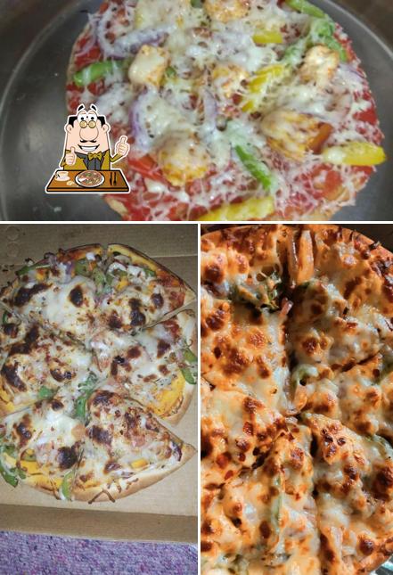 Order pizza at 21st Fast Food