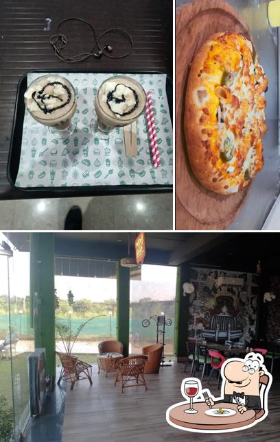 Alvin Pizza Una (CD complex near HDFC bank) is distinguished by food and interior