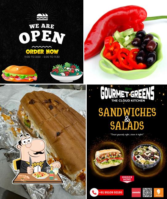 Food at Gourmet Greens