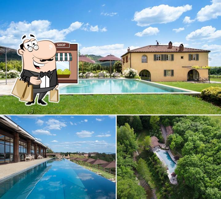 Gli esterni di Il Borro - Relais & Châteaux