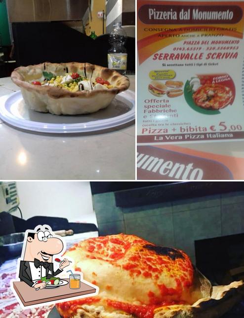Cibo al Pizzeria del Monumento