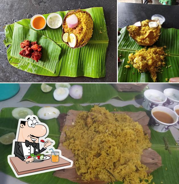 Meals at SRV DONNE BIRYANI