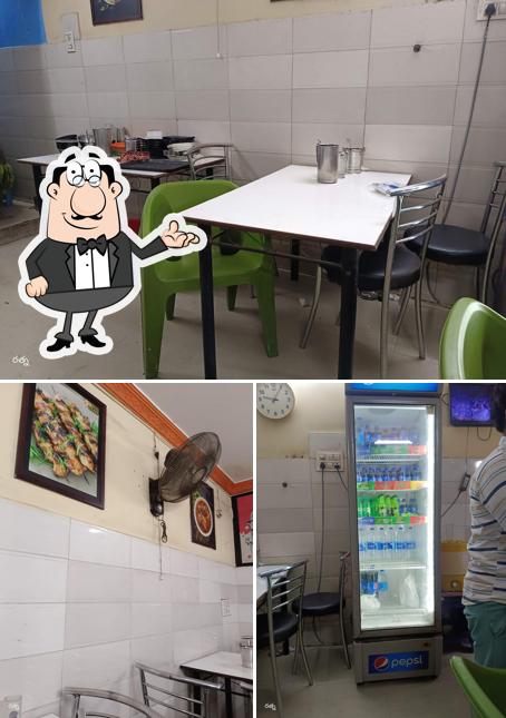 The interior of Star Biryani Darbar