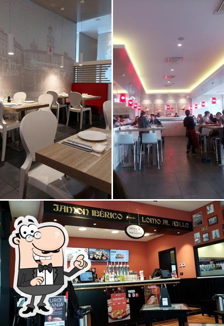 Gli interni di Sushiko Parma