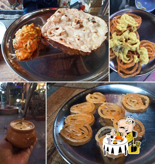 Food at The Kinara Village Dhaba