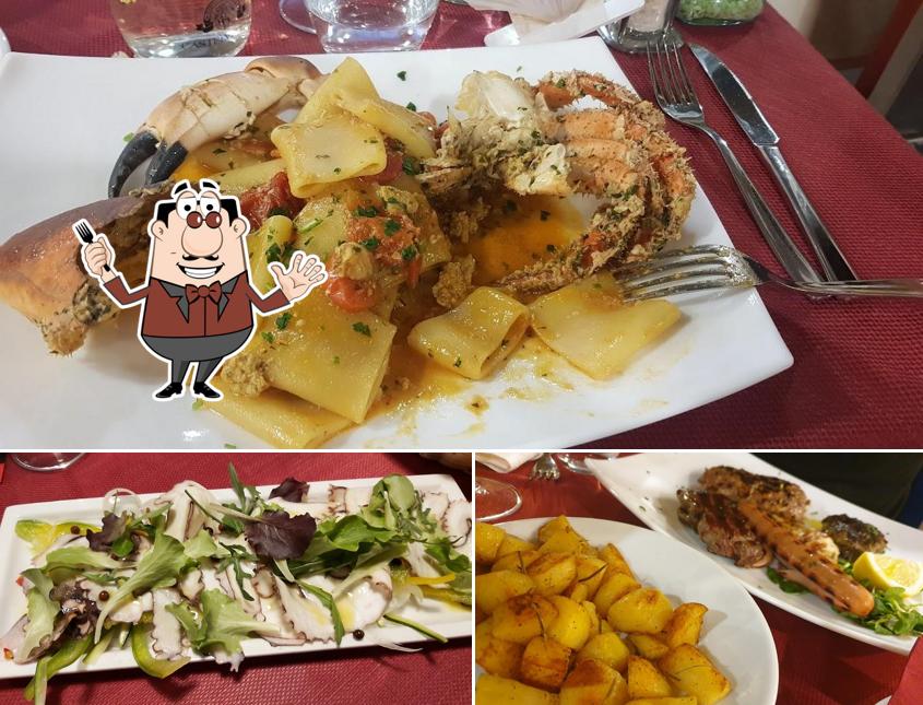 Cibo al Ristorante Vac è Press Magenta