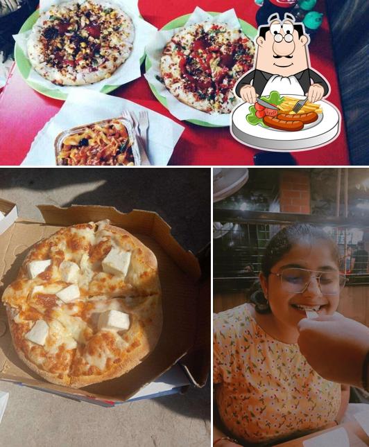 Meals at Rockers pizza