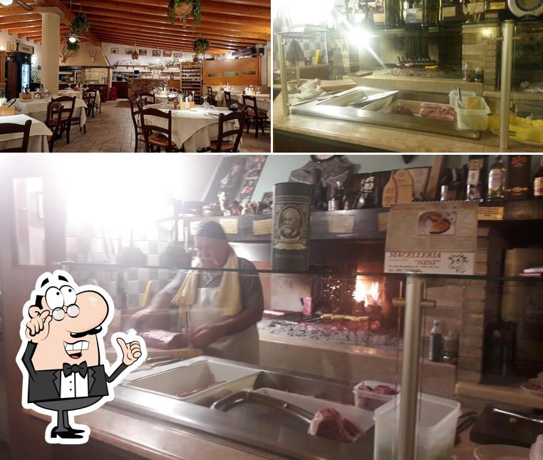 Gli interni di Osteria El Carnicero