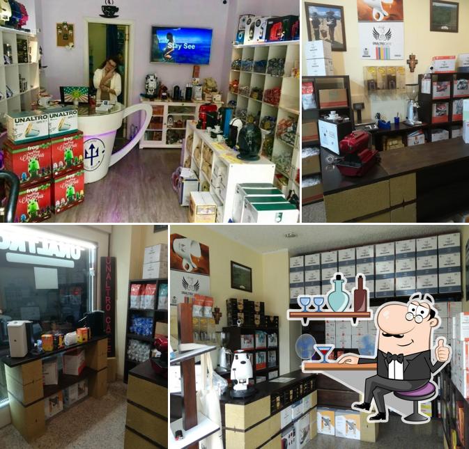 Gli interni di Caffè e Cialde Messina