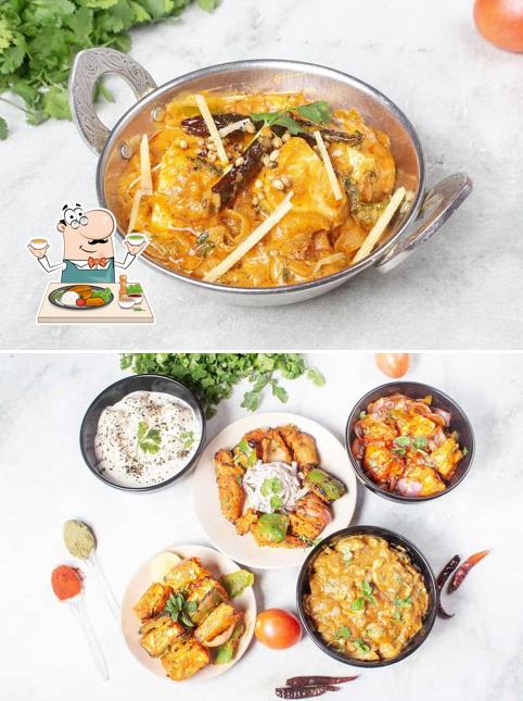 Food at Daawat Vegetarian Restaurant