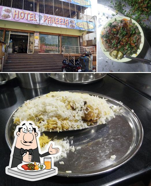 The picture of Hotel Pakeeza’s food and interior