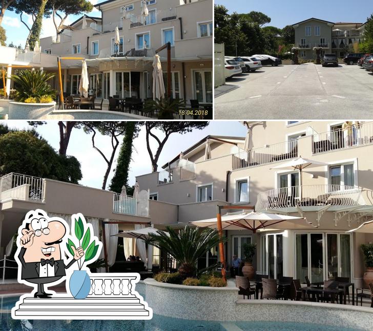 Gli esterni di Hotel Stella Della Versilia Srl