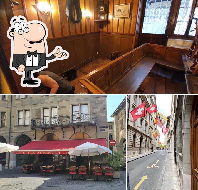 Dai un'occhiata agli interni di Restaurant Hôtel-de-Ville