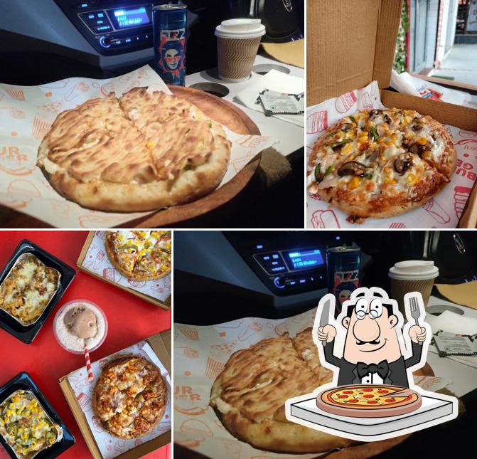 Get various kinds of pizza