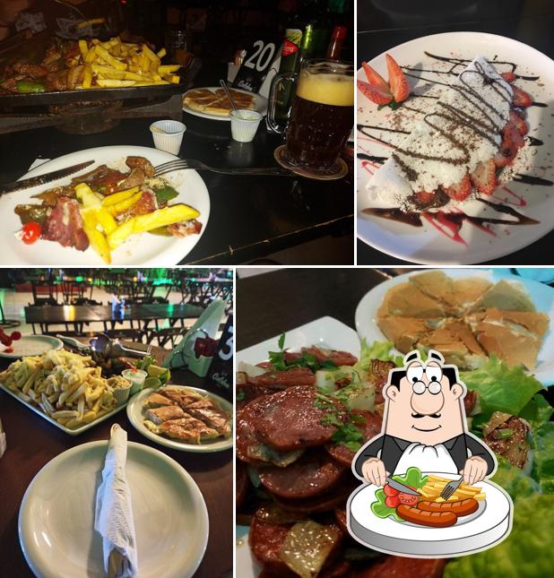 Platos en Golden Bier
