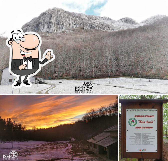 Puoi goderti l'aria fresca dal dehors di Rifugio Isera Orecchiella