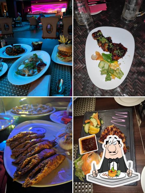 Food at SkyGrill Fusion Tapas & Lounge