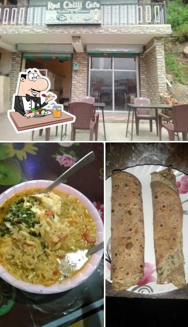 The photo of food and interior at Red Chili Cafe