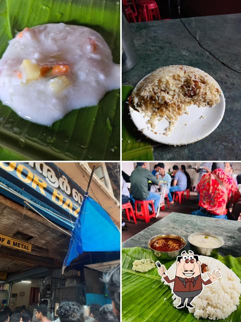 Food at Alikka's biriyani