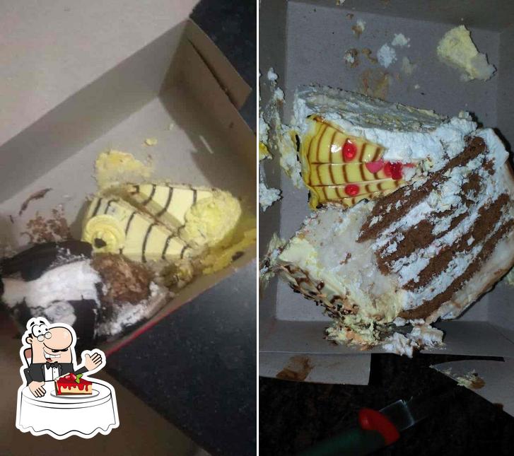 Aneja Cake, Bakes And Shakes serves a variety of sweet dishes