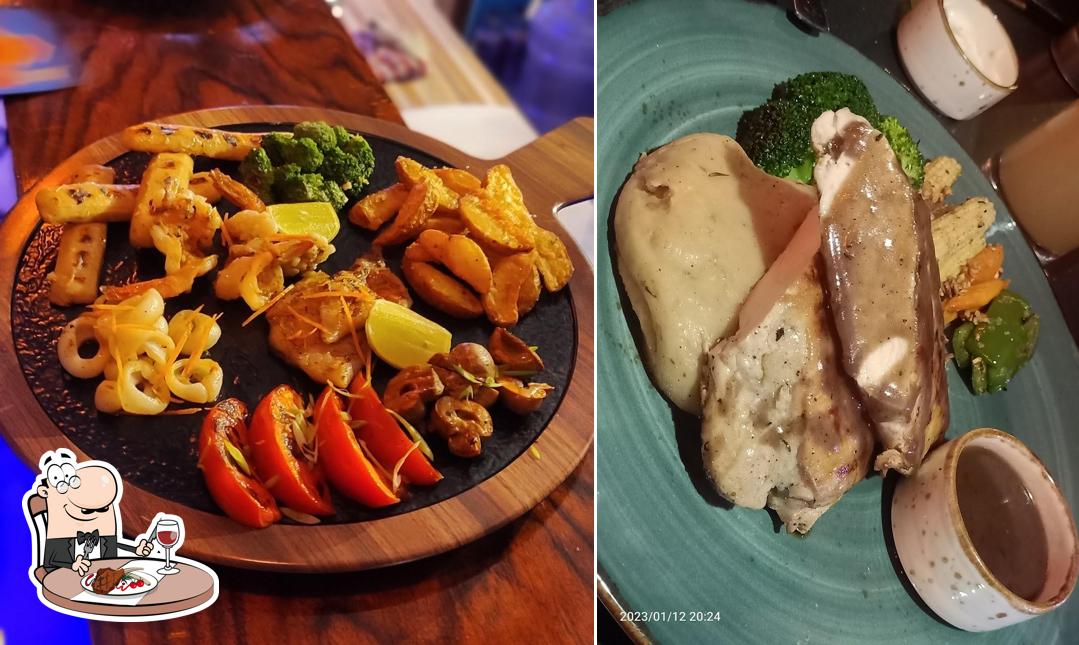 Try out meat meals at Crush Imphal