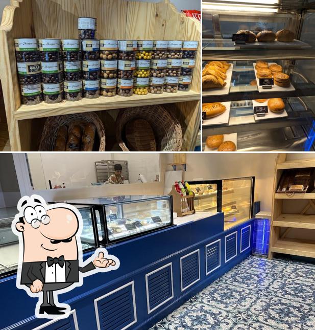 The interior of Goan Bakery