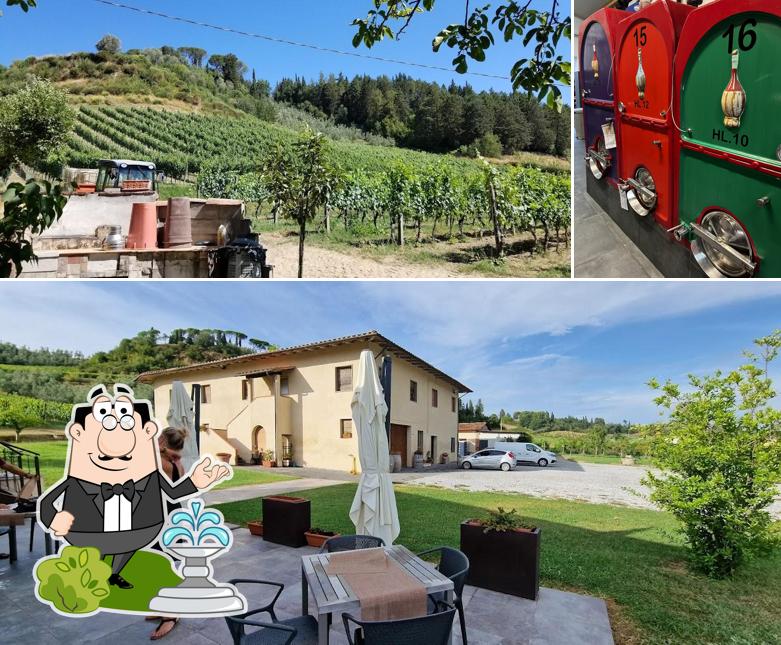 Gli esterni di Podere Pellicciano - Tuscany Wine Tours & Shop