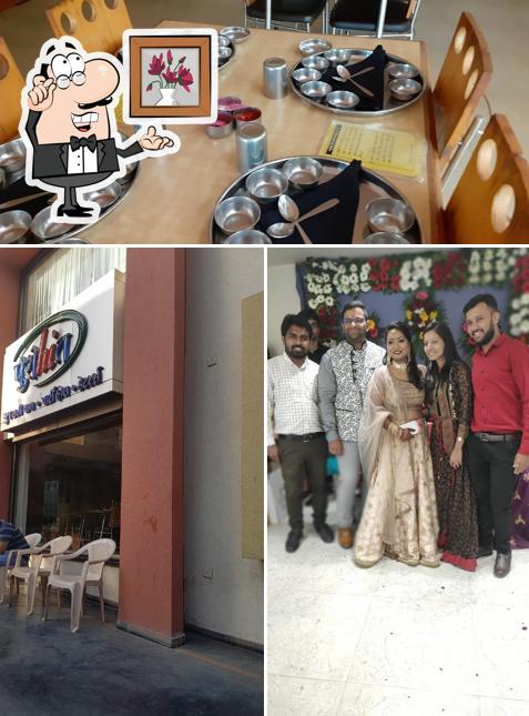 The interior of Purohit Dinning Hall