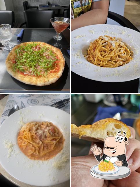 Spaghetti alla carbonara al SALT Gluten-Free House Italian cuisine