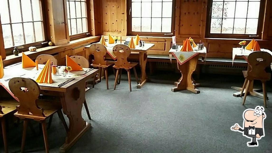 Gli interni di Gasthof Sternen