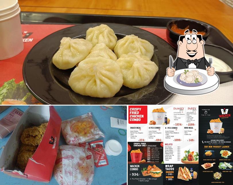 Dumplings at Wacken Fried Chicken Thiruvalla
