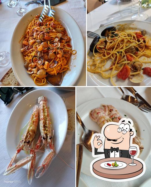 Platti al Ristorante Belvedere "La Rosa dei Venti"