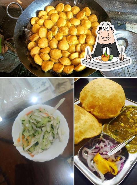 Ceviche at Shri Gopi ram Poori Wale