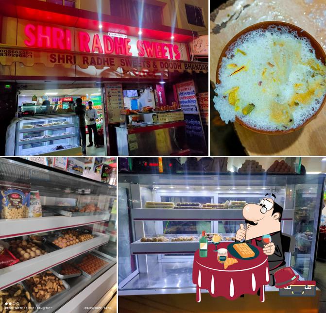 Shri Radhe Sweets offers a number of sweet dishes