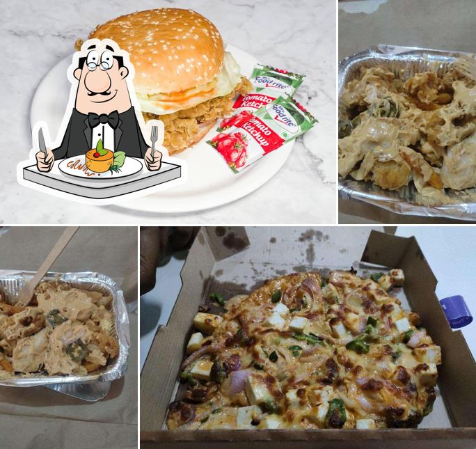 Food at The Burger House