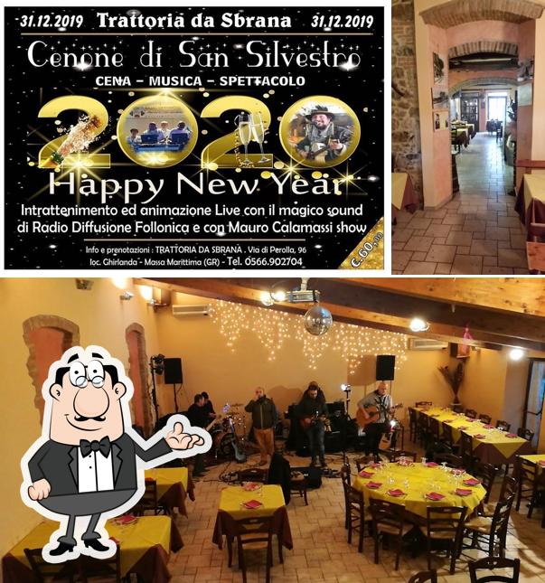 Dai un'occhiata agli interni di Trattoria Sbrana