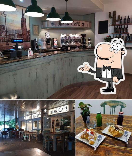 Siediti a un tavolo di Urban cafè