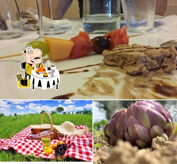 Platti al Agriturismo I Due Mori