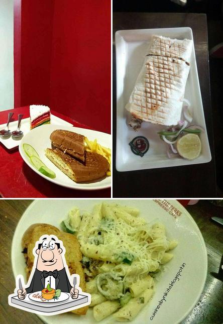 Food at All The Perks Espresso Cafe