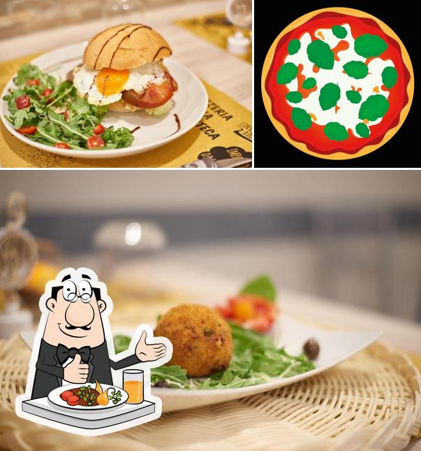 Cibo al Pizzeria Anema e Core