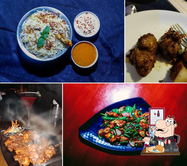 Order meat meals at Bar One