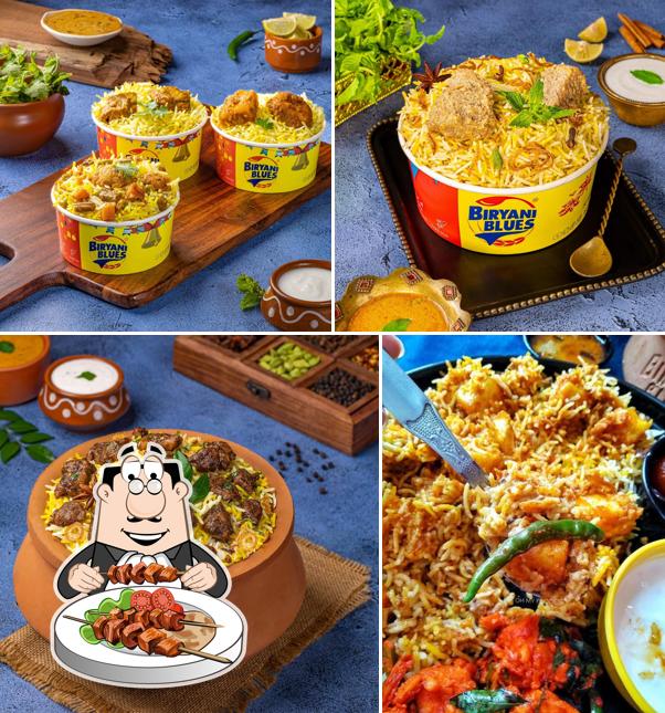 Biryani at Biryani Blues