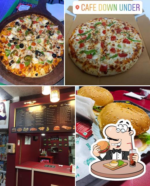 Cafe down under’s burgers will cater to satisfy a variety of tastes