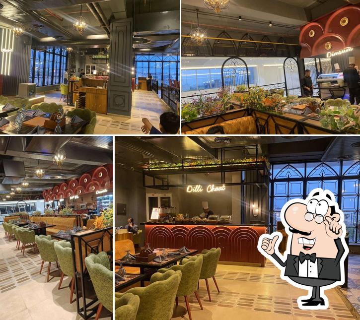 The interior of Castles Barbeque - Mall Fifty One
