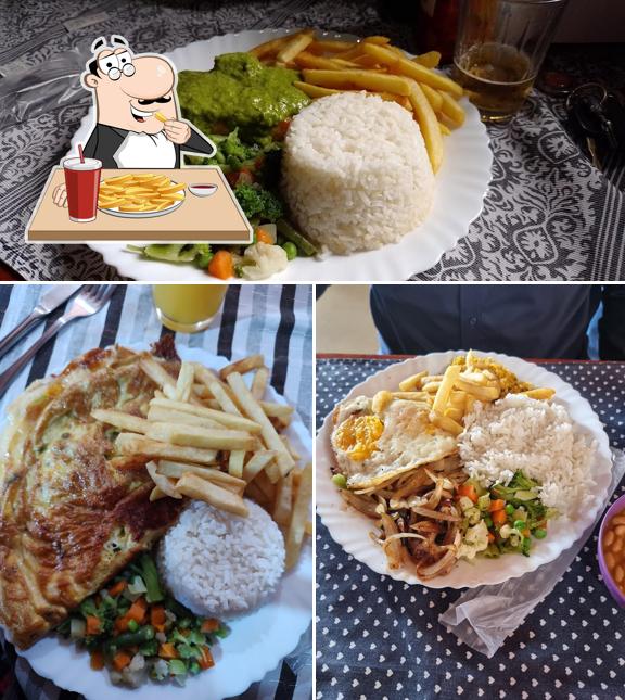 Batata frita em Cheff Alex Corrêa