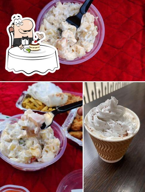 Pearl Grill & Cafe offers a range of sweet dishes
