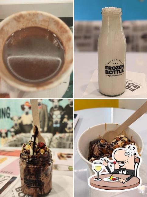 Meals at Frozen Bottle - Milkshakes, Desserts, and Ice Cream
