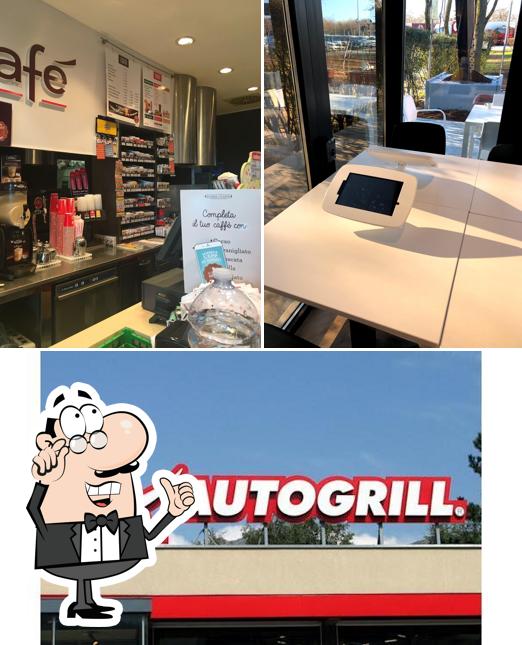 Gli interni di Autogrill Val di Sona Est