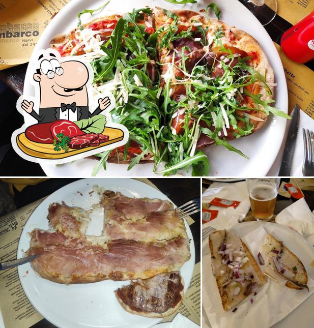 Carpaccio di manzo al Birreria Imbarco 1